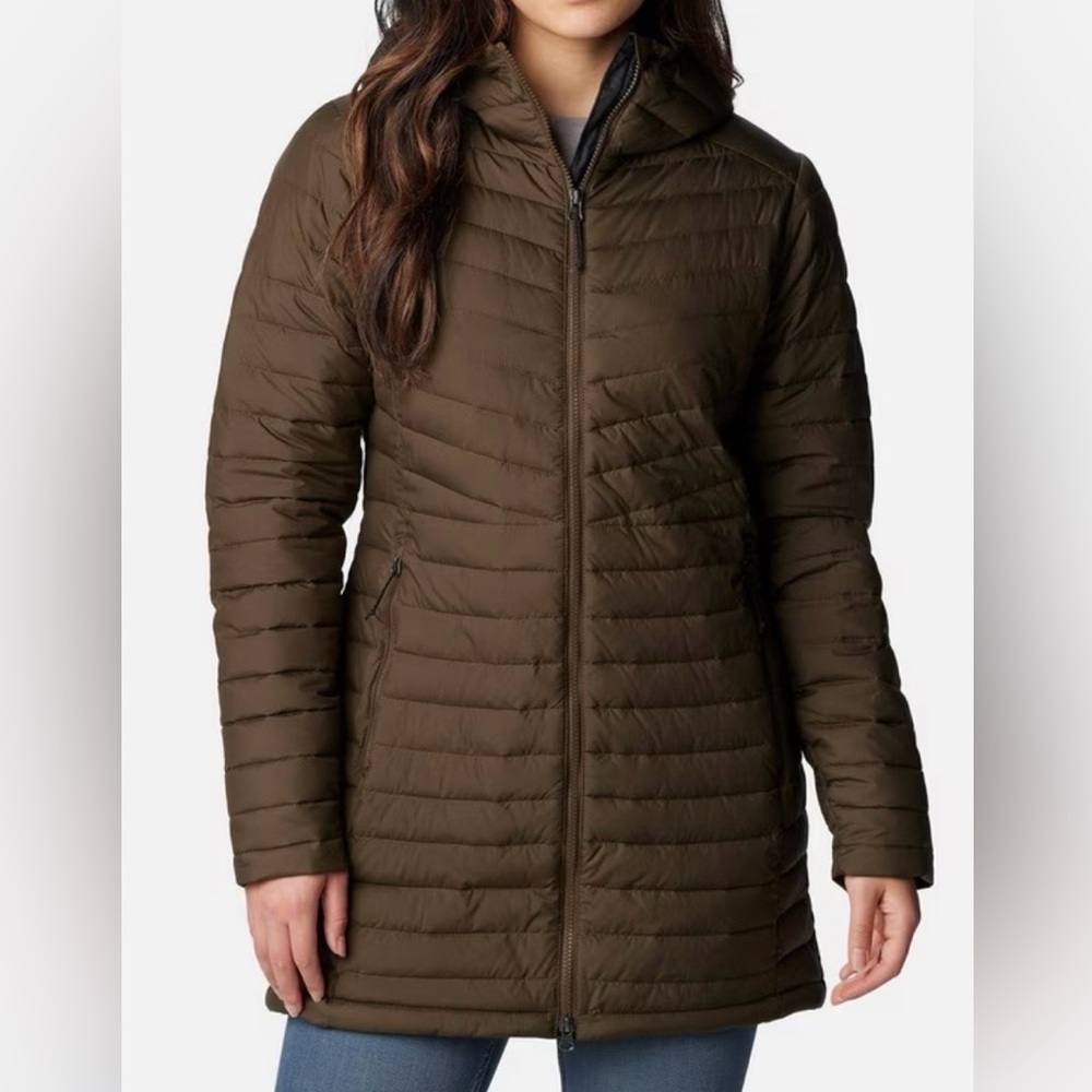 Columbia Women’s Slope Edge Mid jacket- Olive Green XL